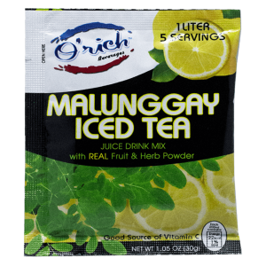 Orich Malunggay Iced Tea 1 Liter pack, 30g
