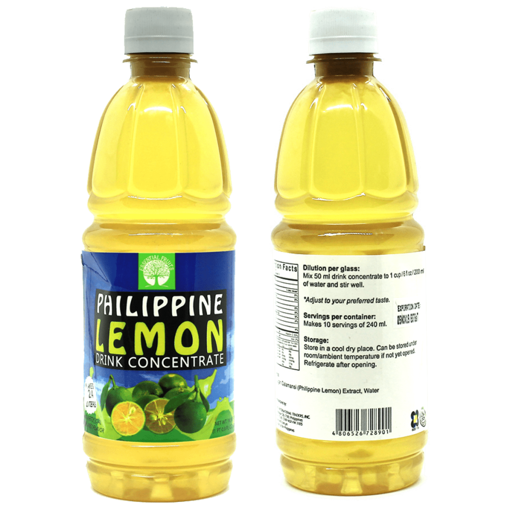 Healthy Tropics Philippine Lemon (Calamansi) Concentrate, 500 mL For