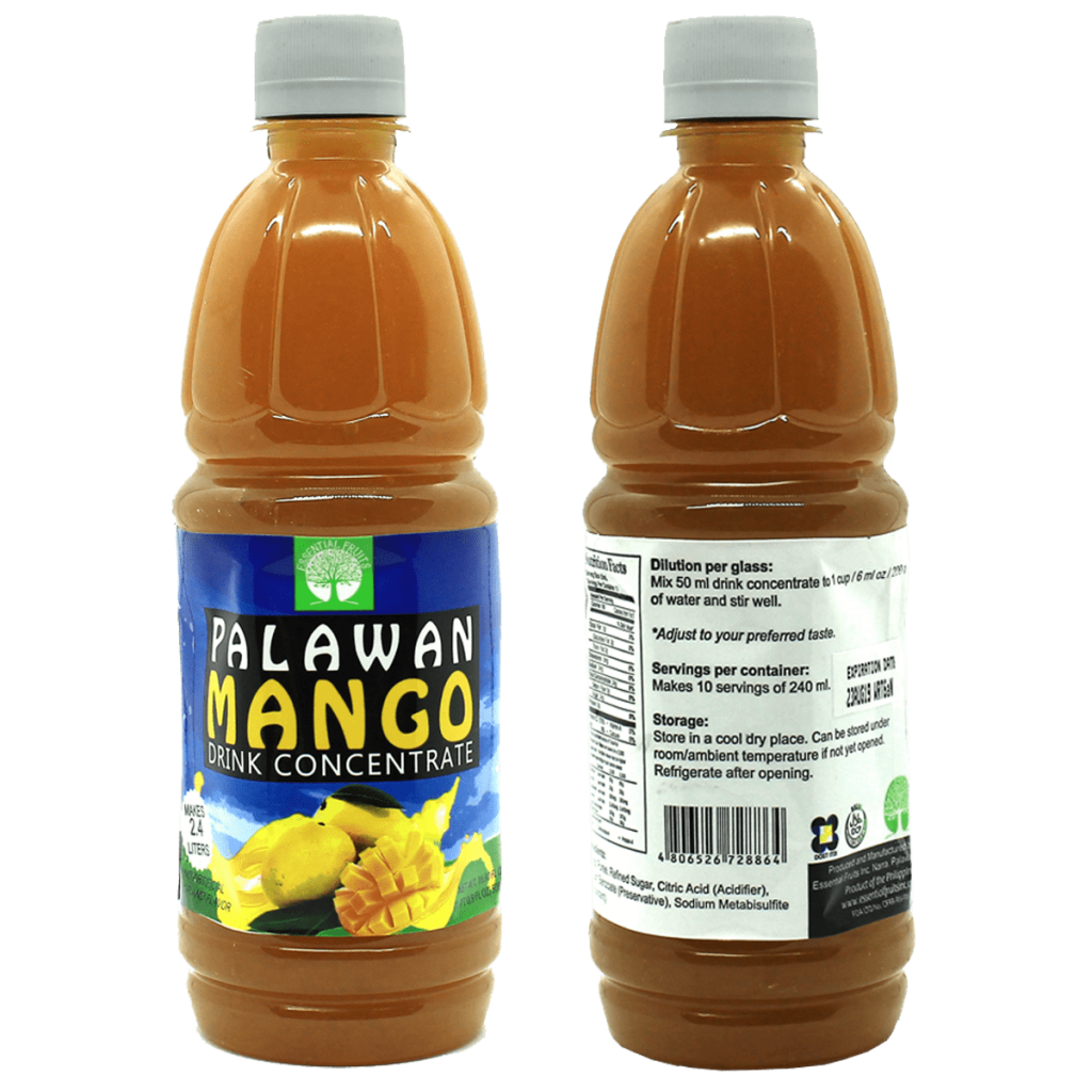 Healthy Tropics Philippine Palawan Mango Concentrate, 500 mL For Sale