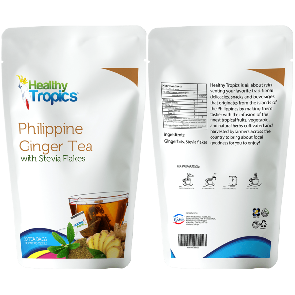 Healthy Tropics Philippine Ginger Tea, 15g