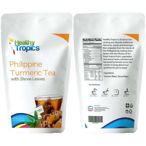 Healthy Tropics Philippine Turmeric Tea, 15g