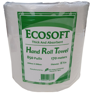 Jumbo Ecosoft Thick and Absorbent Hand Roll Towel (170m) 850 pulls
