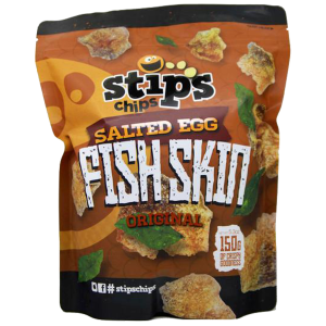 Stip’s Chips Salted Egg Fish Skin Original 150g