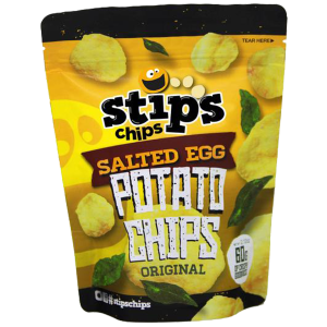 Stip’s Chips Salted Egg Potato Chips Original 60g