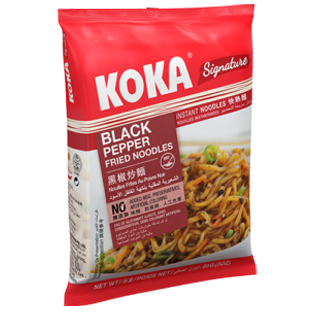 Koka Signature Black Pepper Fried Noodles 85g