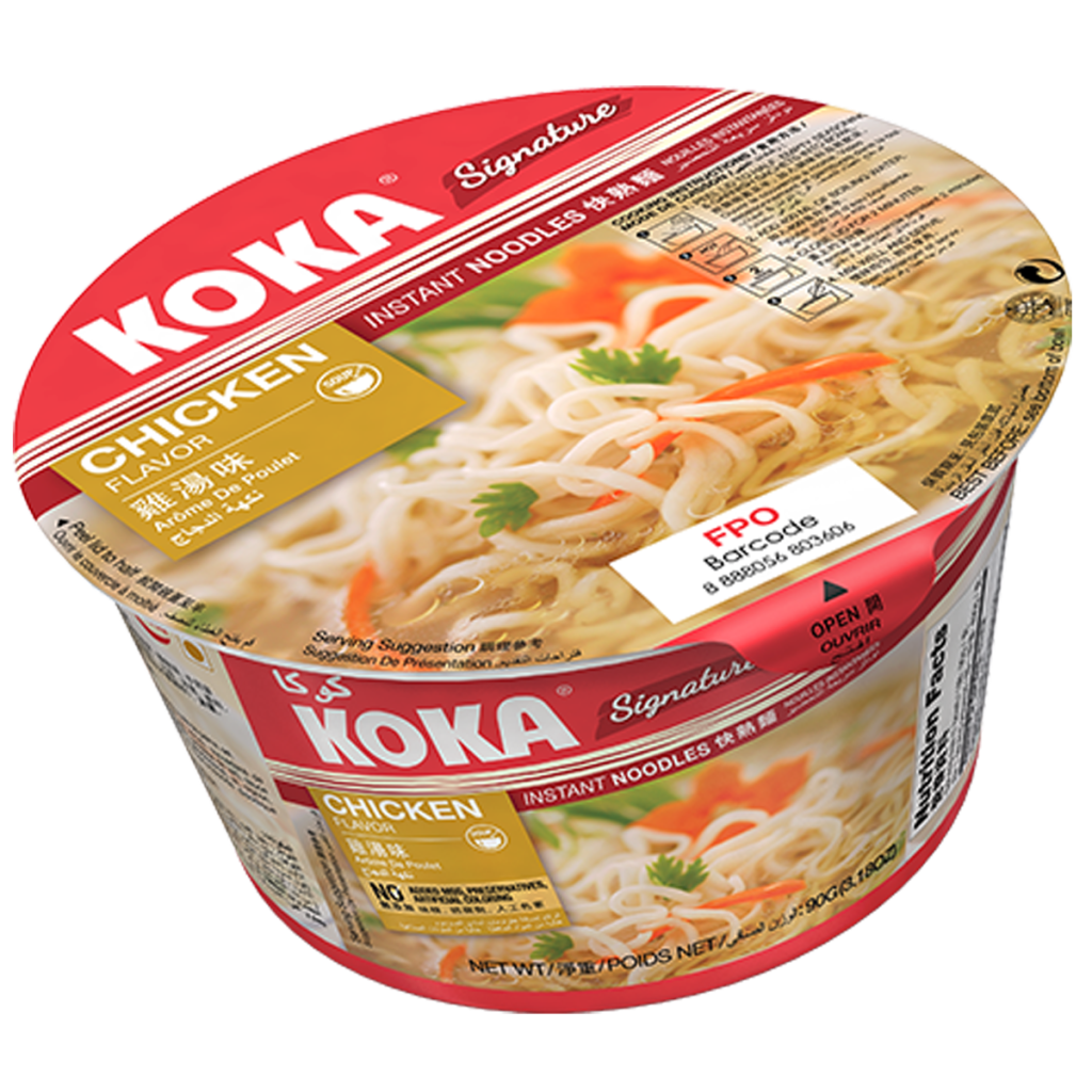 Koka Signature Bowls Chicken Noodles Soup 90g For Sale Philippines