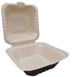 Bagasse EcoClamshell (600ml)