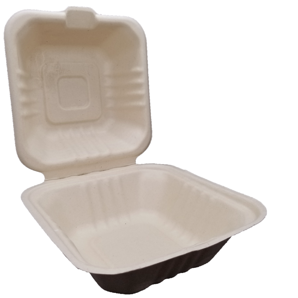 Bagasse EcoClamshell (450ml) For Sale Philippines | JustShop PH