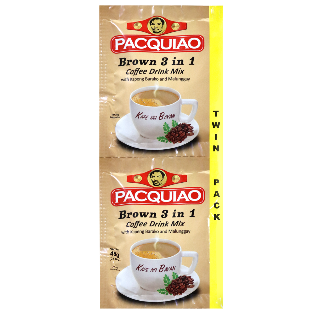 Pacquiao 3 in 1 Coffee Brown
