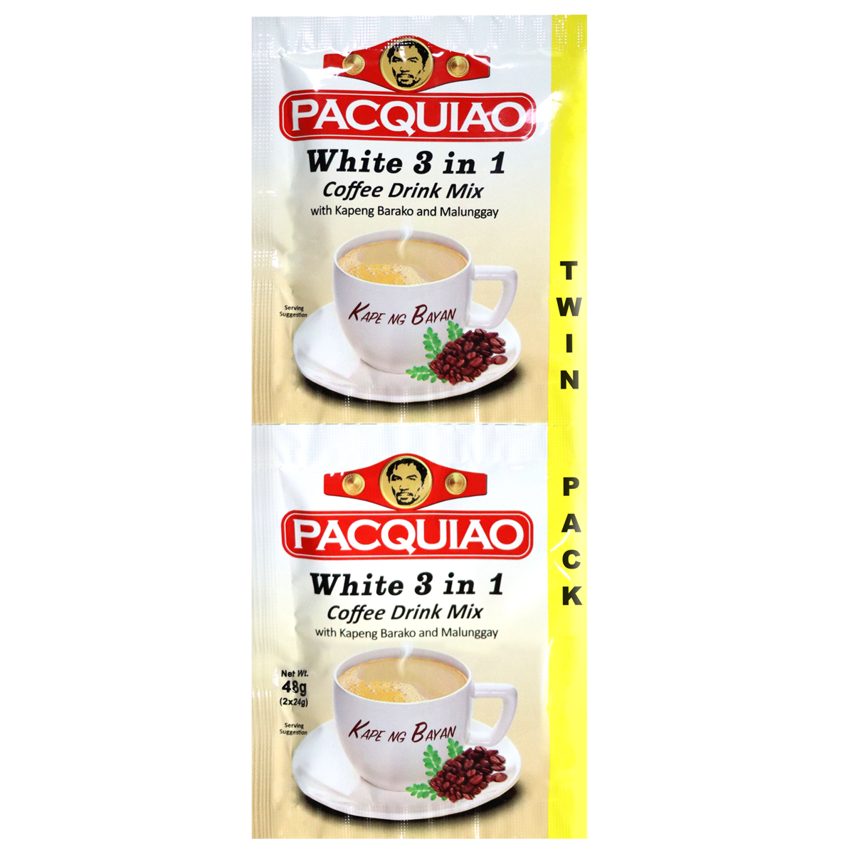 Pacquiao 3 in 1 Coffee White