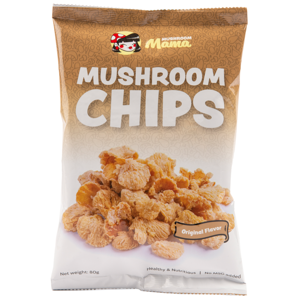 Mushroom mama Mushroom Chips Original Flavor 80g For Sale Philippines