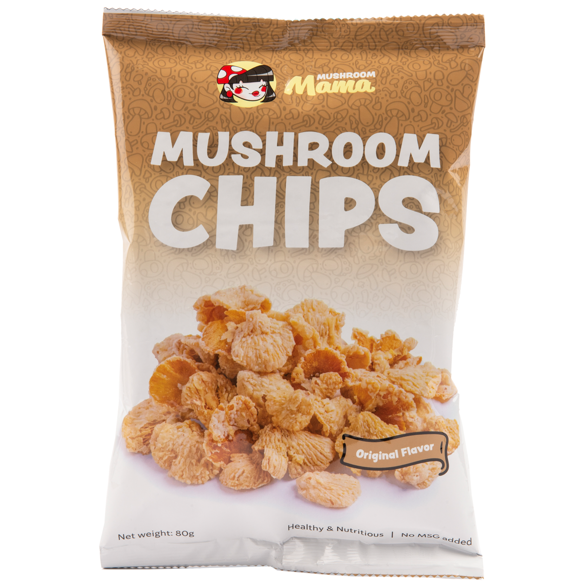 Mushroom mama Mushroom Chips Original Flavor 80g