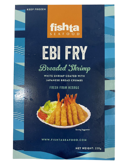 Ebi Fry Breaded Shrimp (Ebi Fry Tempura), 220g