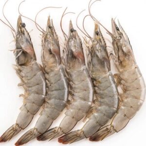 White (Vannamei) Shrimp Head On, 1kg